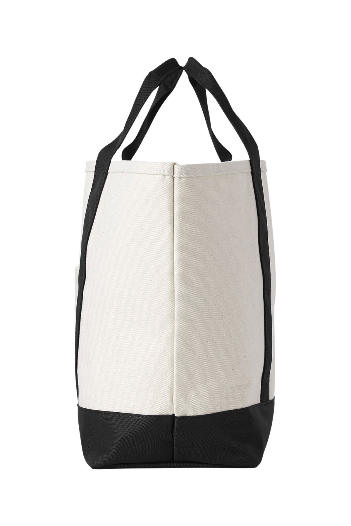 Vineyard Vines Custom Canvas Captain Tote, Natural/Jet Black