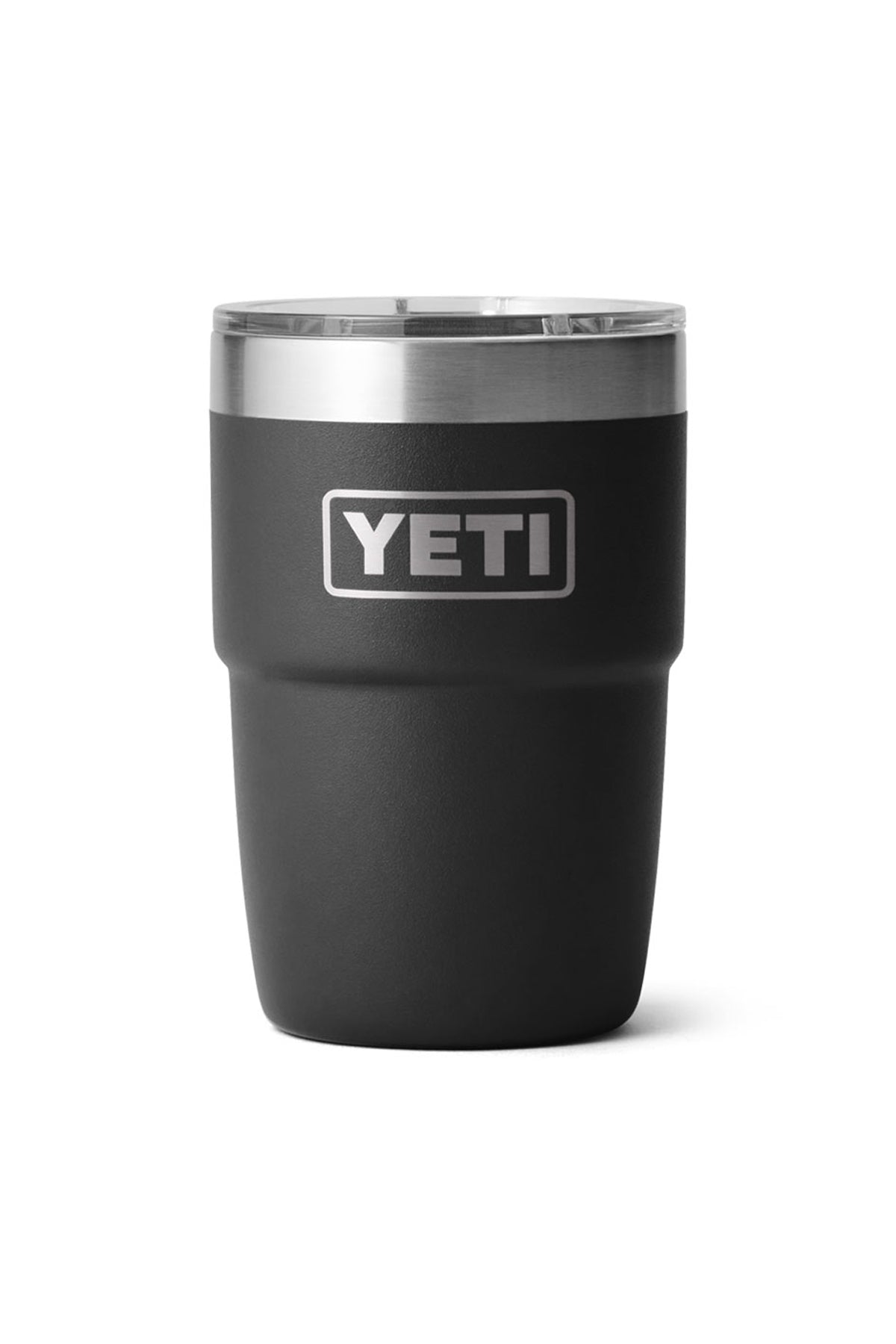 Yeti Branded 8 Oz Stackable Cups With Magslider Lid, Black