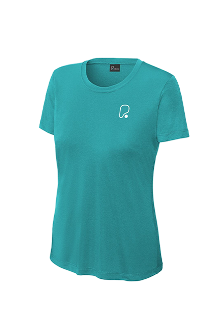 Sport-Tek Ladies PosiCharge Tee, Teal - MANAGER [PureGym]