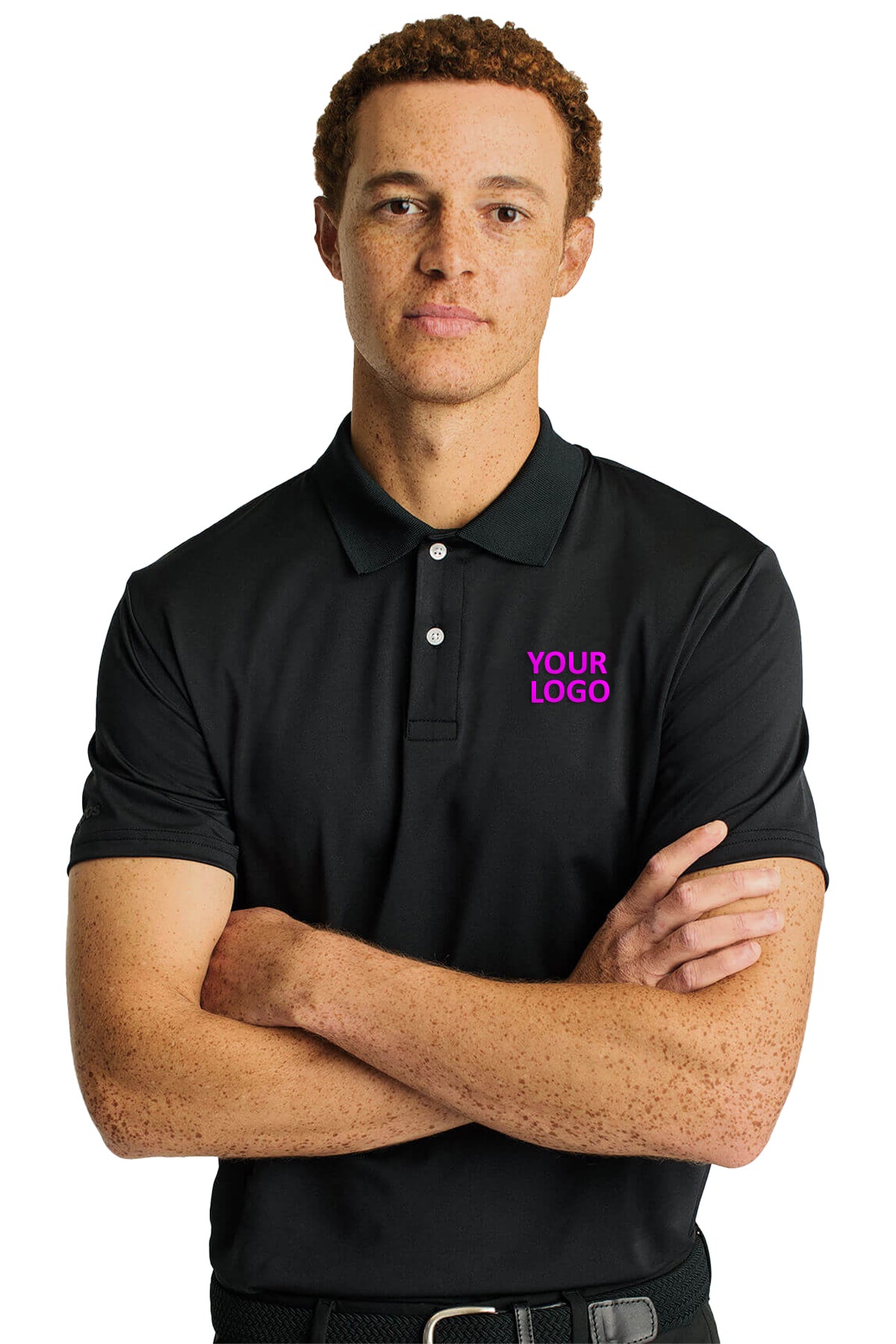 Bonobos Performance Custom Golf Polos, Jet Black