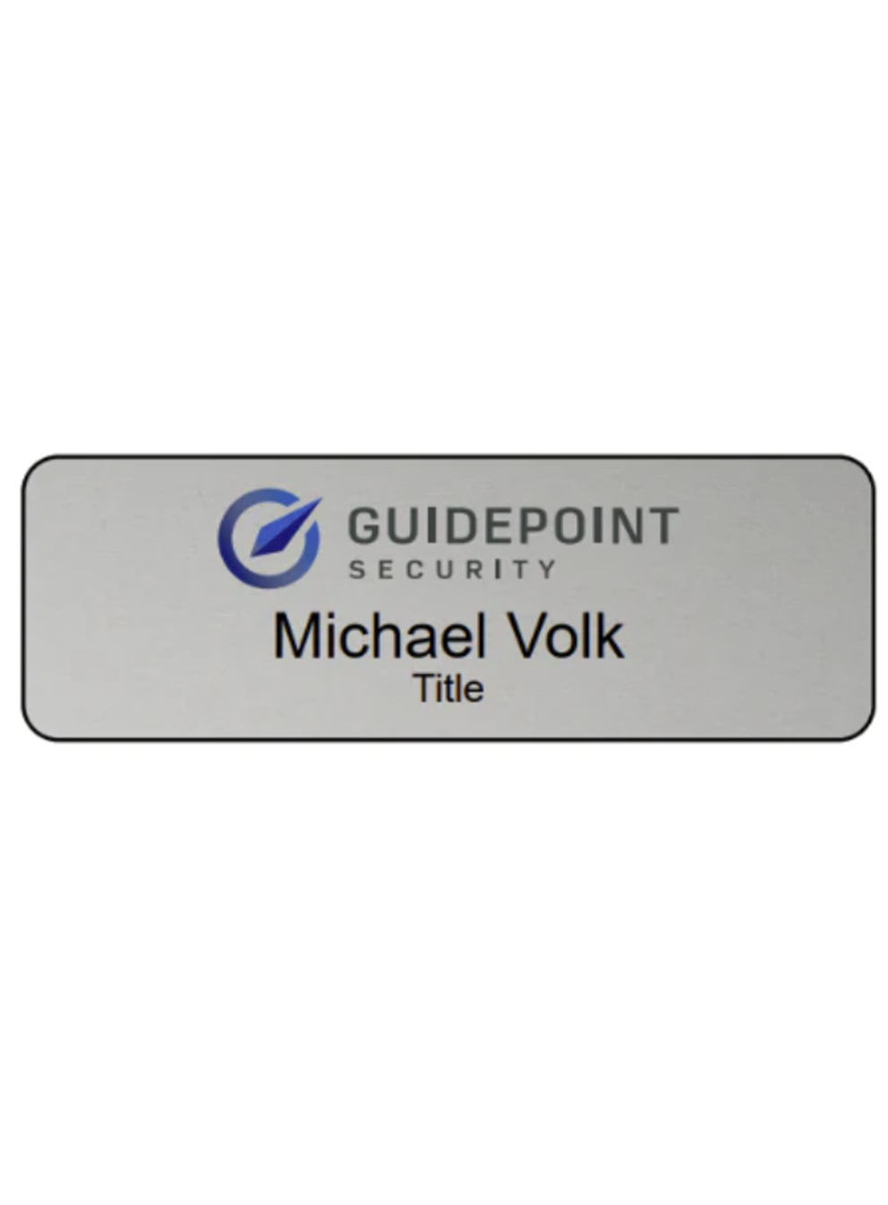 Custom Name Badges [GuidePoint Security]