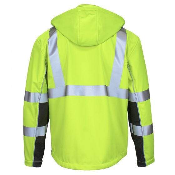 GSS Weather proof softshell with Telfon 7515 LIME [Solar Pile Driver]