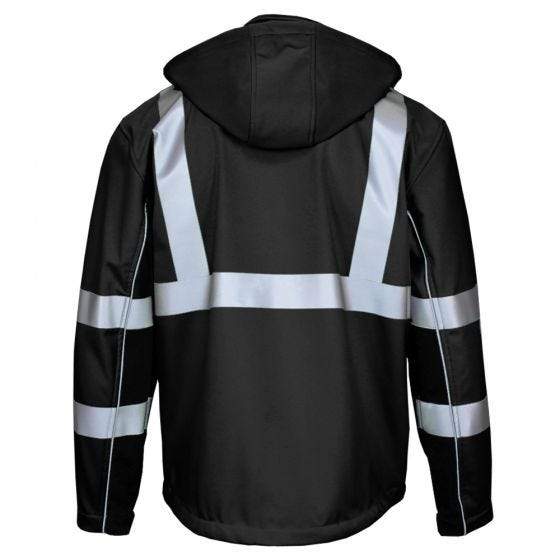 GSS Weather proof softshell with Telfon 7517 BLACK [Simple Construction]