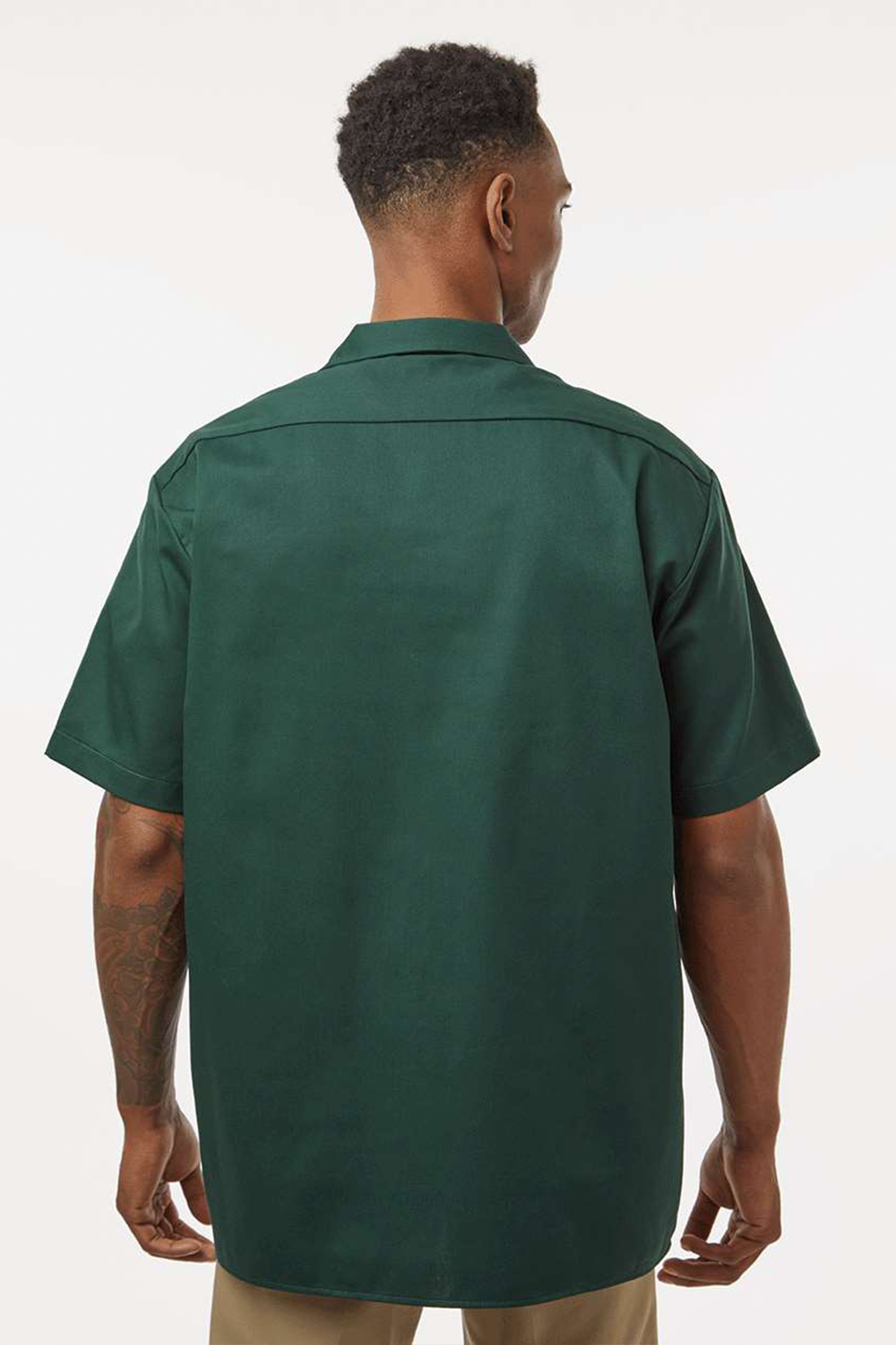 Dickies Short-Sleeve Work Shirt 2574, Hunter Green