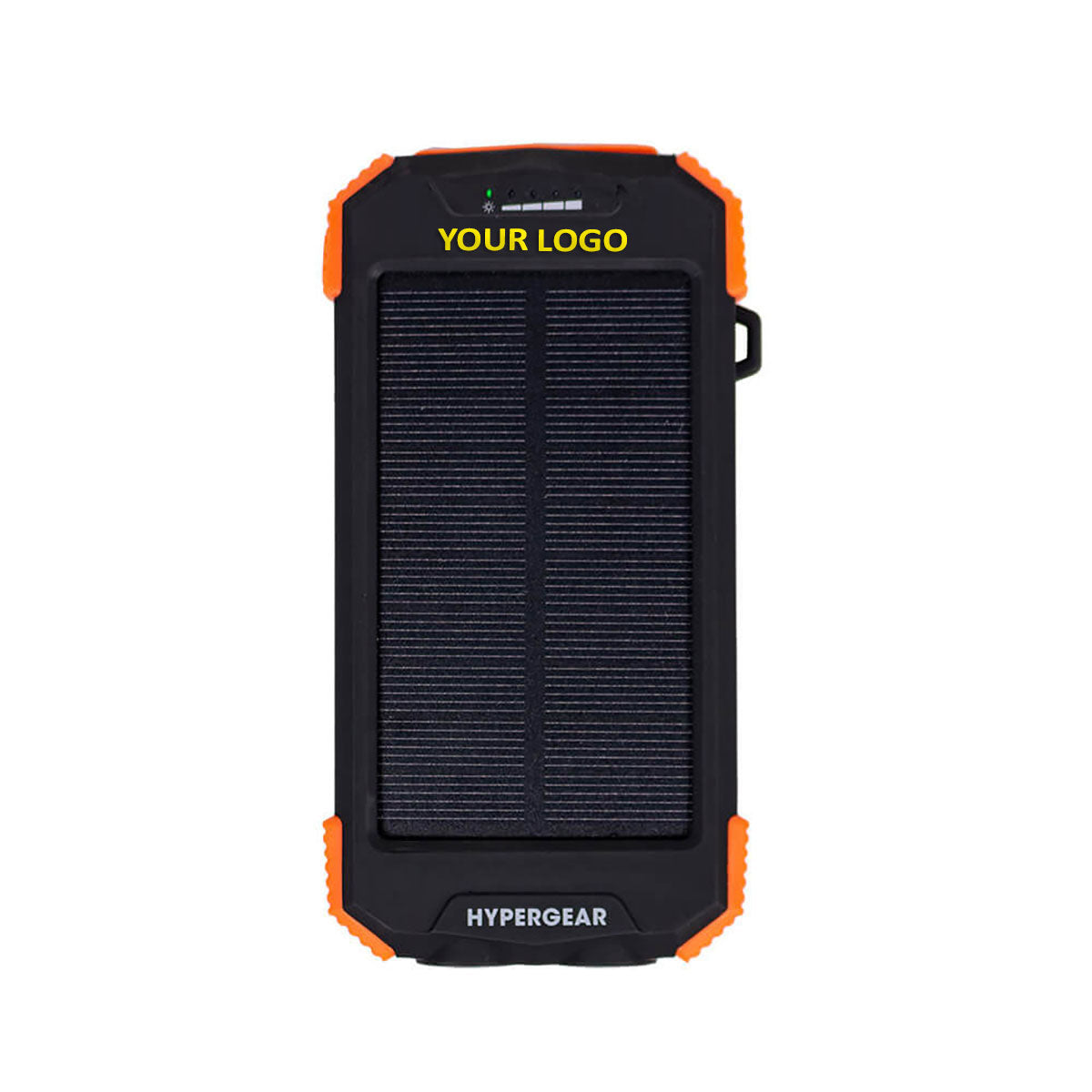 Hypergear Solar 10K Branded Wireless Power Bank, Black