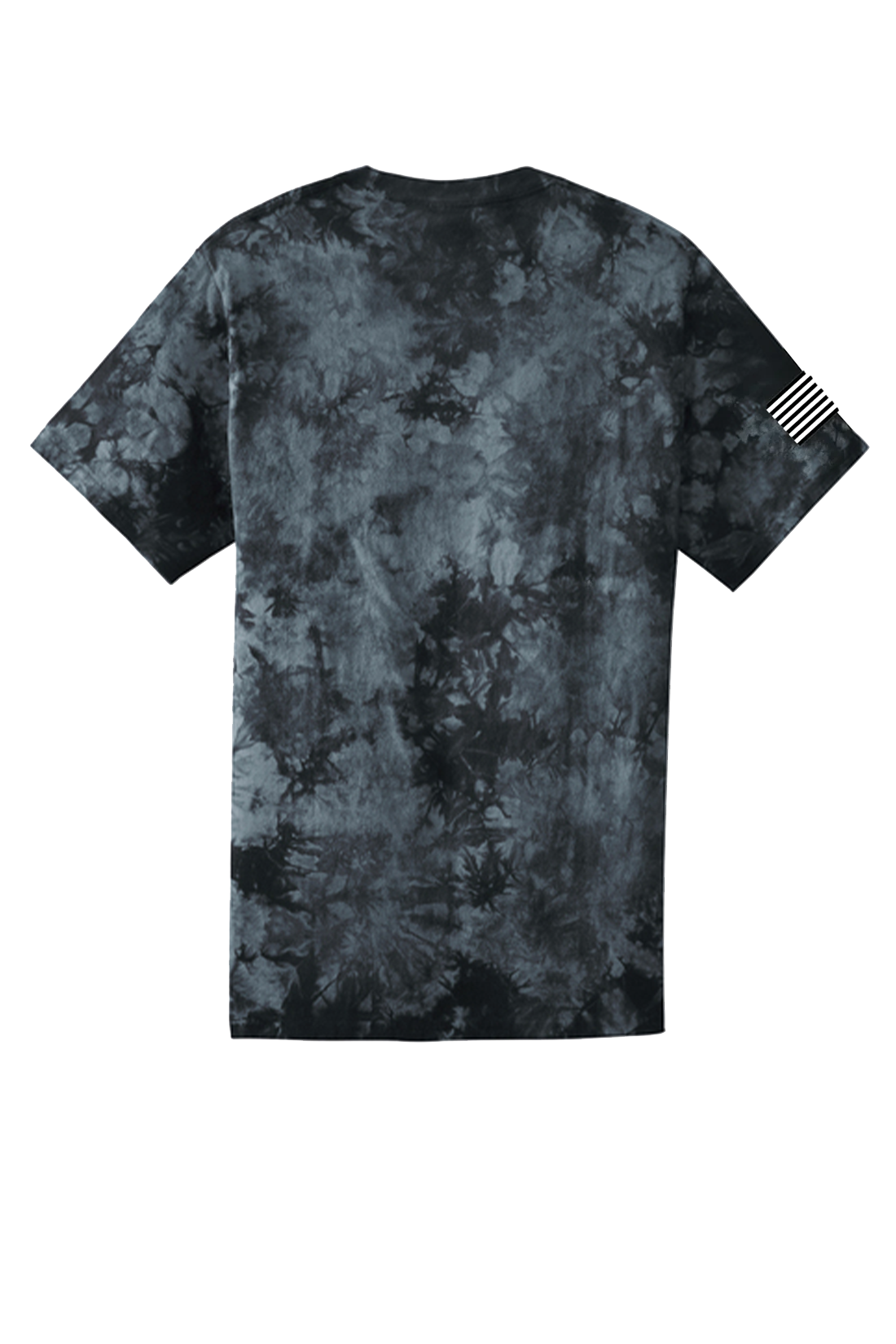 Port & Company Crystal Tie-Dye Tee, Black [Stratolaunch]