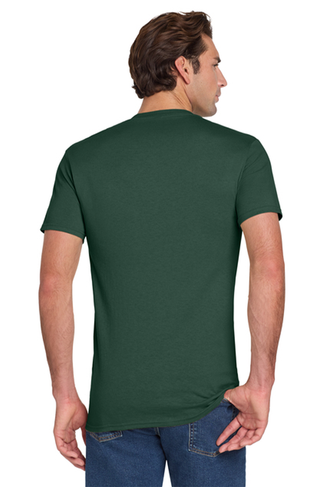 Jerzees Dri-Power 50/50 Cotton/Poly Short Sleeve T-Shirt 29MP Forest Green