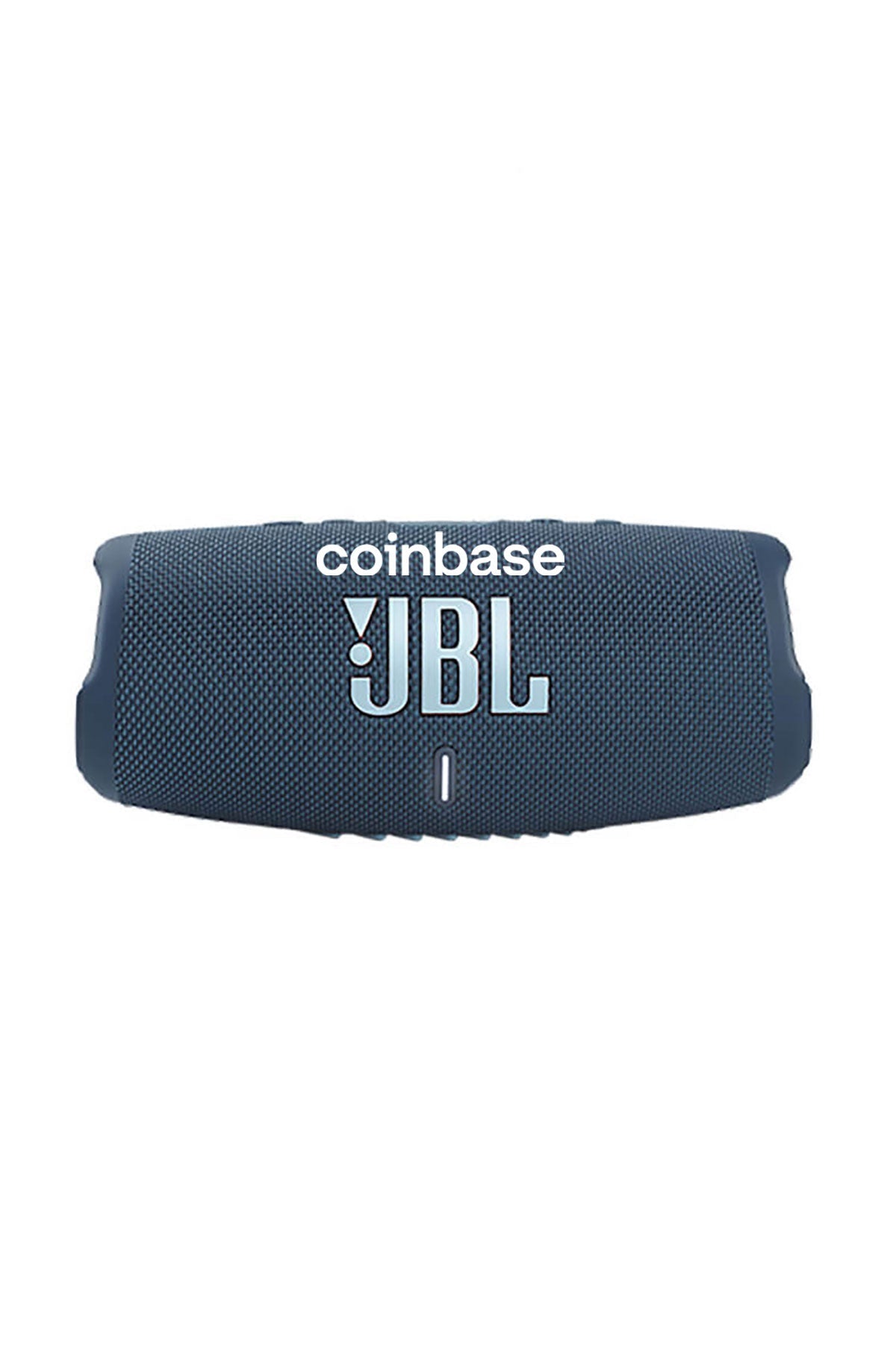 JBL Charge-5 Waterproof Custom Speaker + Powerbank, Blue [Coinbase]