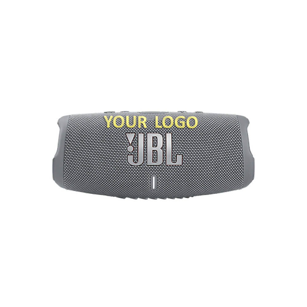 JBL Charge-5 Waterproof Custom Speaker + Powerbank, Grey