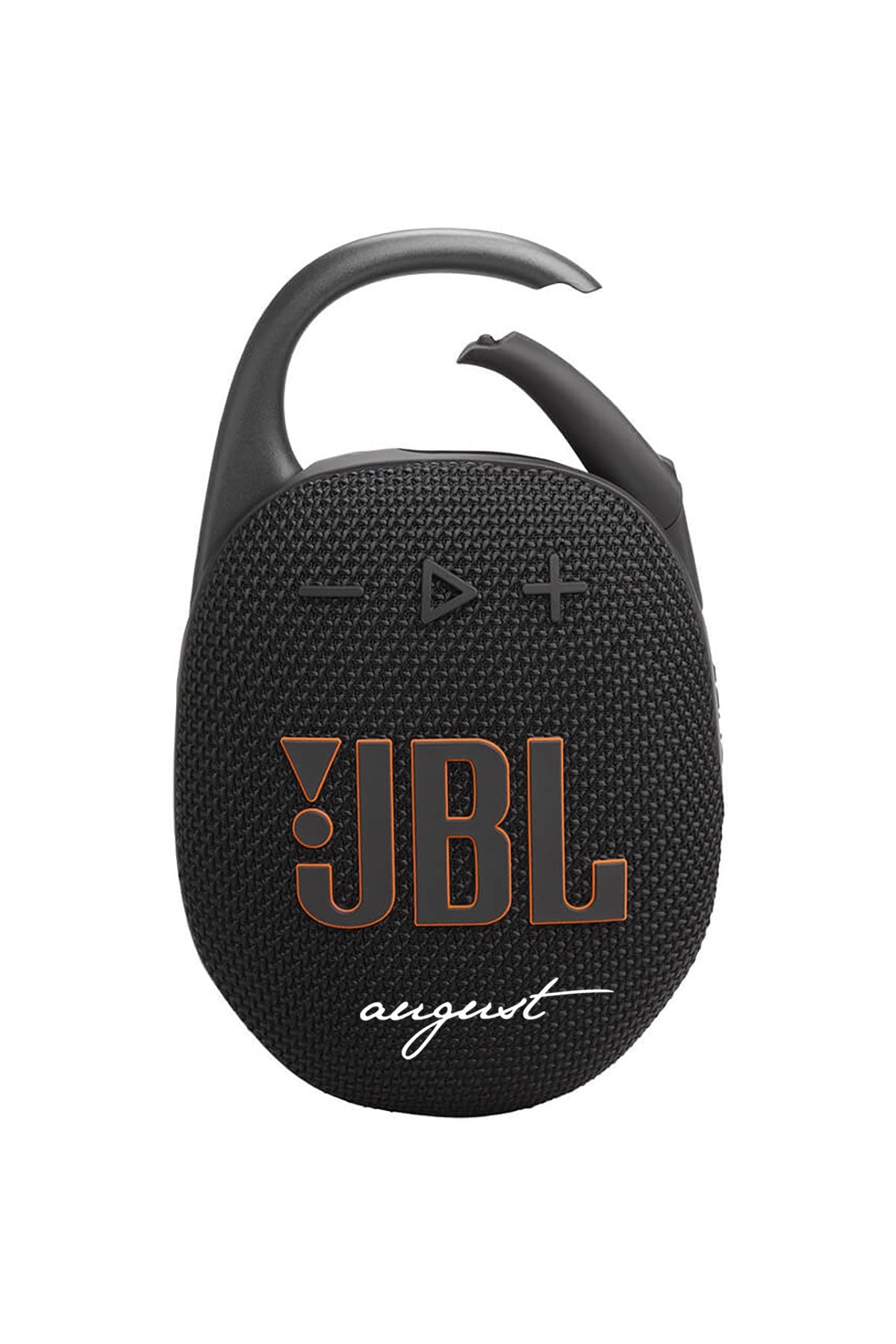 JBL Clip 5 Ultra Portable Waterproof Custom Speakers, Black [August Grooming]