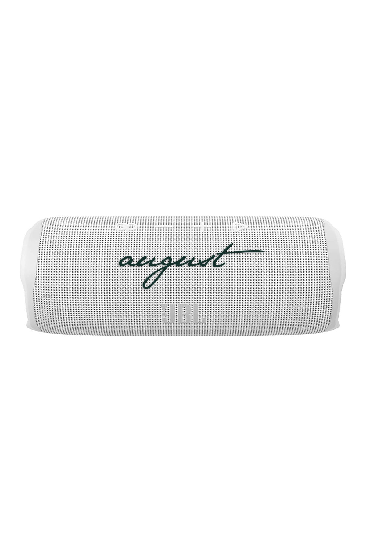 JBL Flip 6 Waterproof Speaker, White [August Grooming]