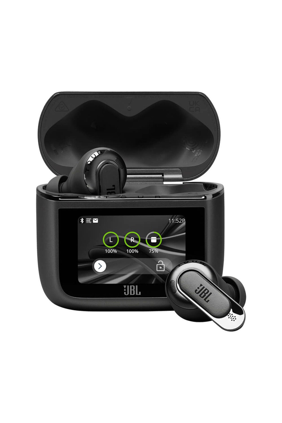 JBL Tour Pro 3 Custom Noise Cancelling Earbuds, Black