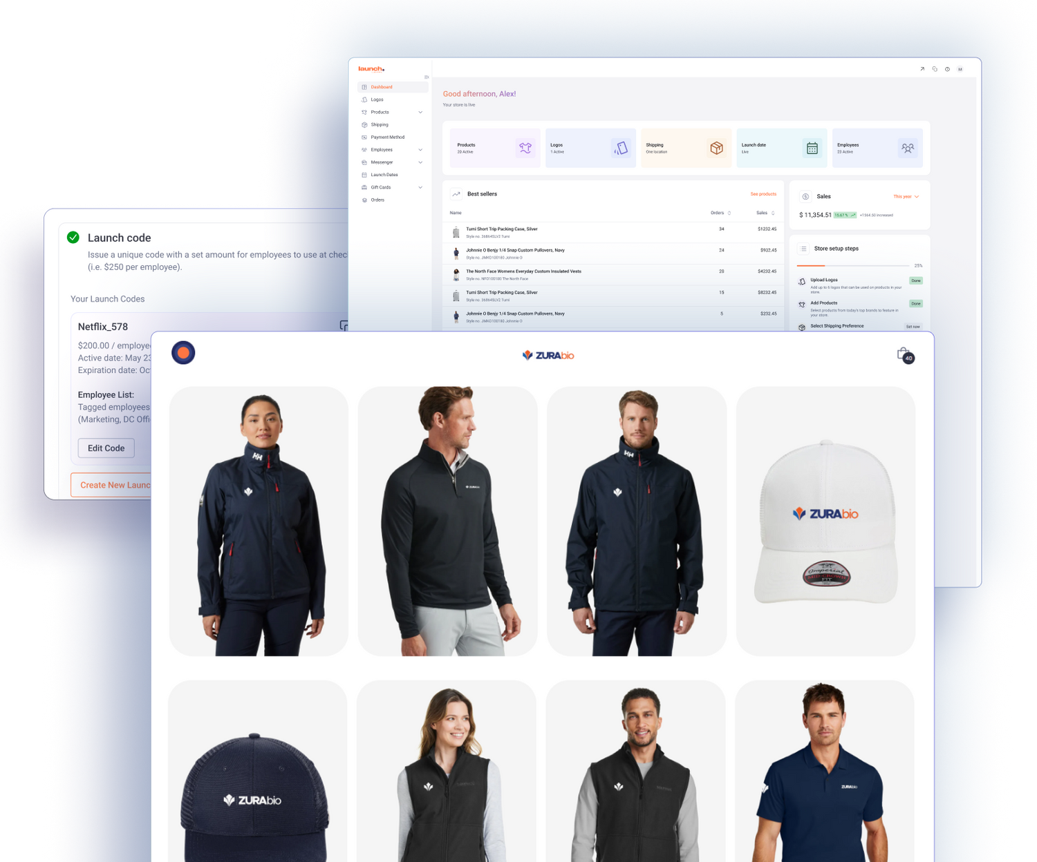 Open a premium swag store. Better brands, less work.