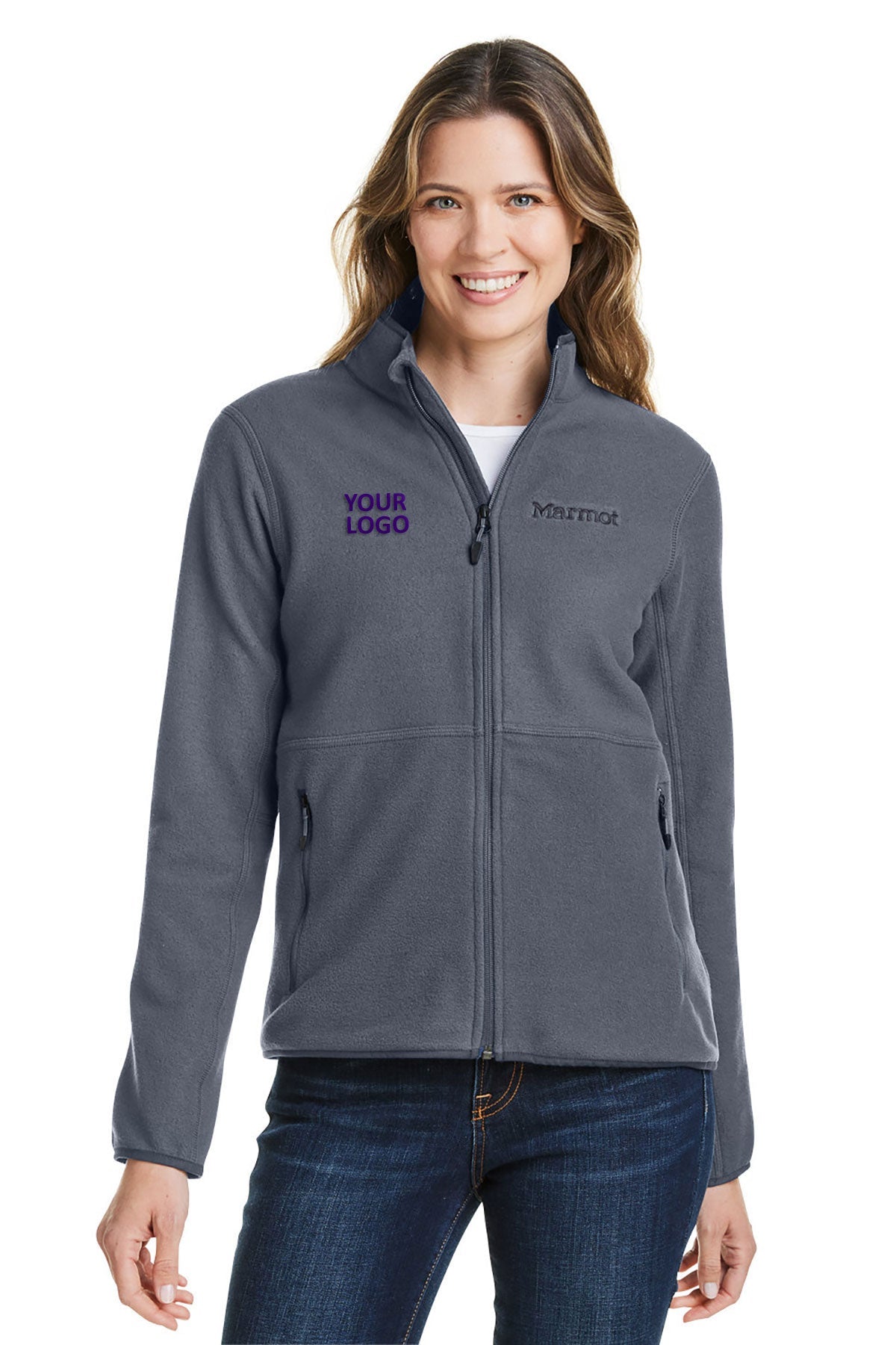Marmot Ladies Rocklin Custom Jackets, Steel Onyx