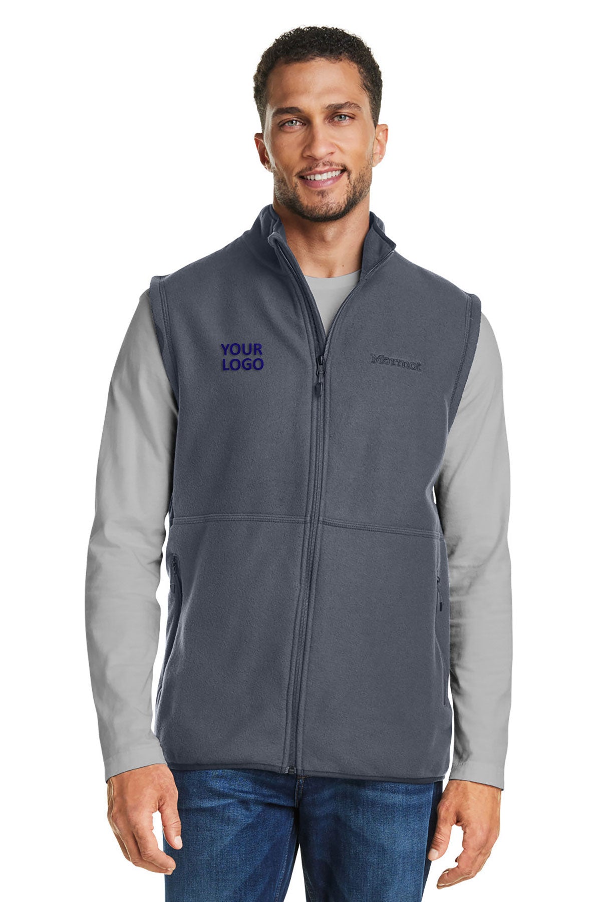 Marmot M2 Rocklin Custom Vests, Steel Onyx