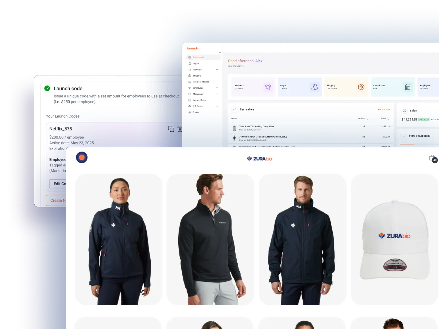 Open a premium swag store. Better brands, less work.