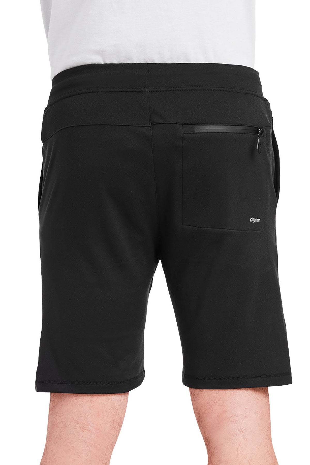 Glyder Mens Medalist Custom Shorts, Black [Brown Harris Stevens]