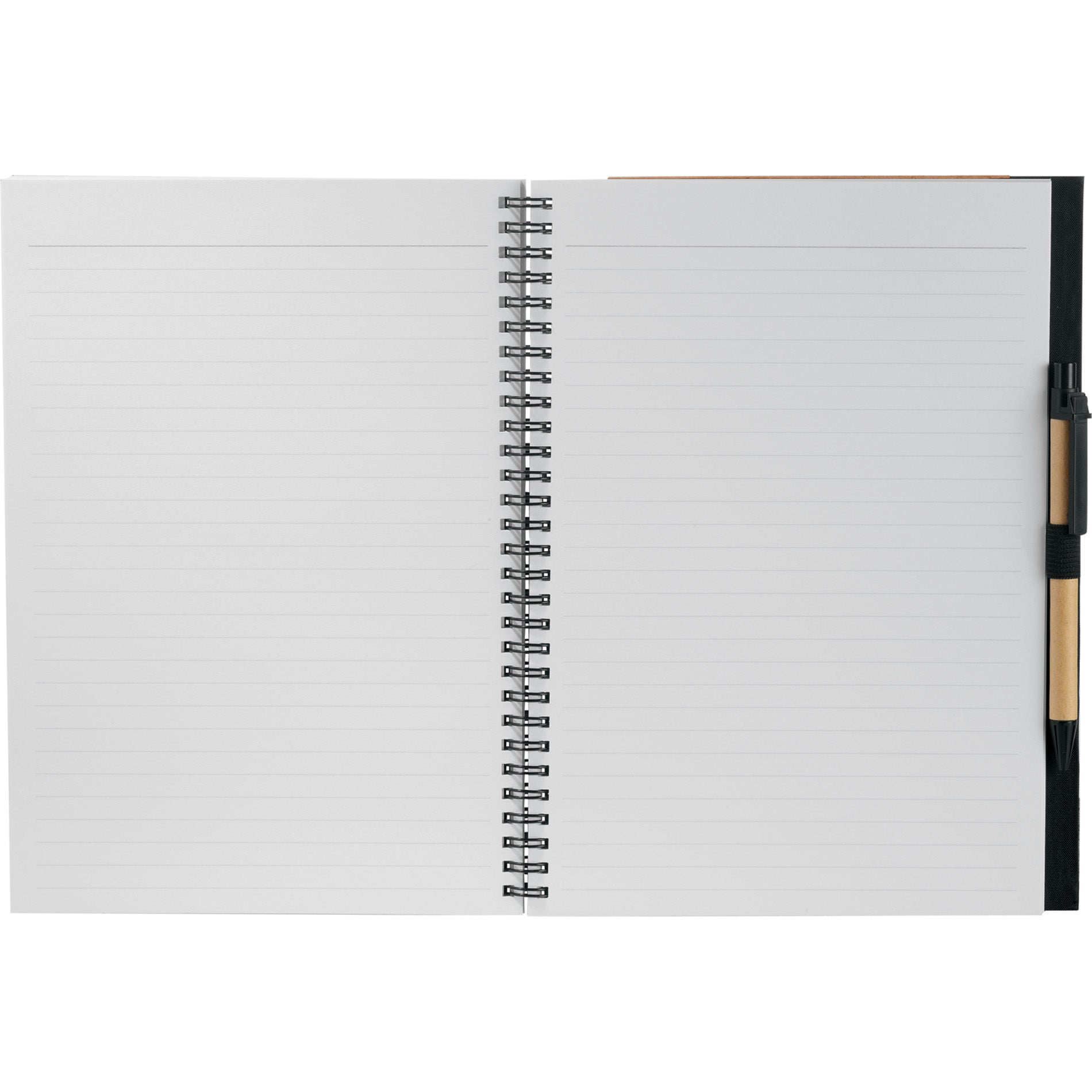 Evolution Large Recycled JournalBook 2230 Black - NLA [WINCO Construction Company]