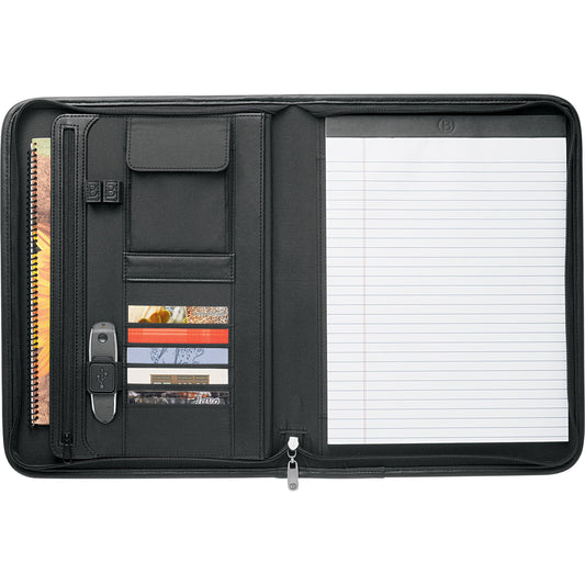 Burke Zippered Padfolio 3280 Black [IEC Central Ohio]