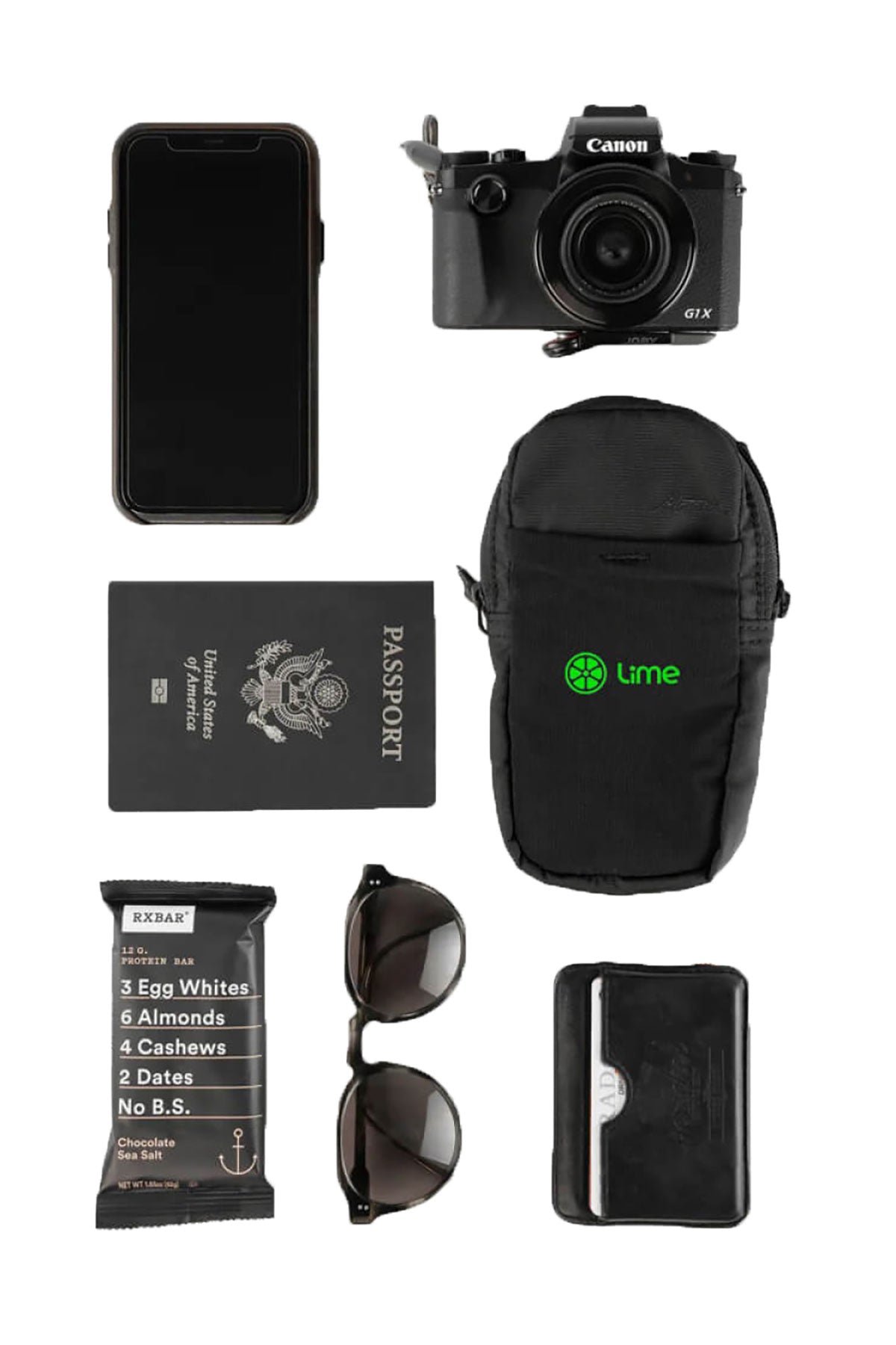 Matador Speed Stash Easy Access Custom Strap Bags, Black