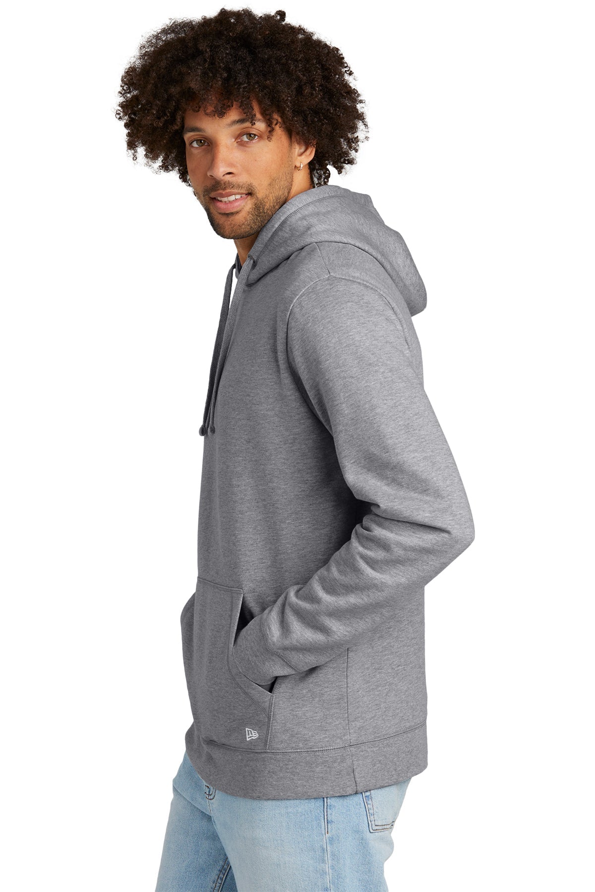 New Era Comeback Fleece Customized Hoodies, Athletic Heather [Lendware]