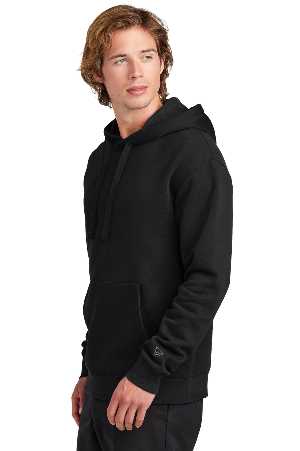 New Era Heritage Fleece Customized Hoodies, Black [ACI Jet Uniforms]