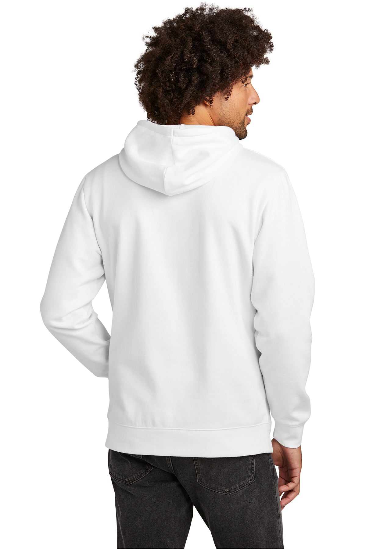 New Era Comeback Fleece Customized Hoodies, White [ASI]
