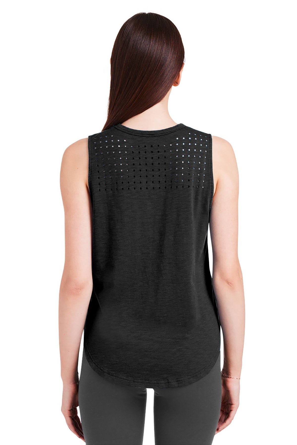 Glyder Ladies Lumasof Mood Custom Tanks, Black [Soundhound AI]