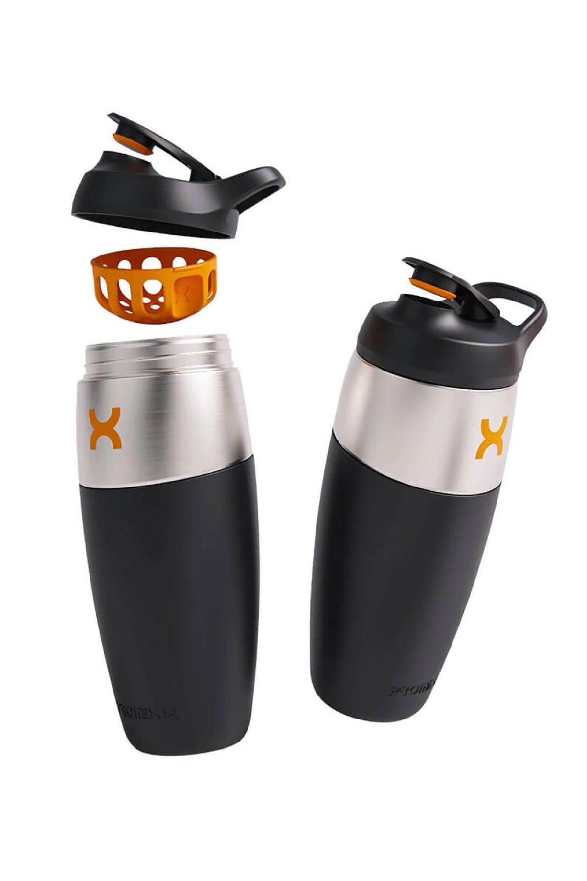 Promixx Pursuit Insulated 32oz Classic Custom Shaker Bottles, Black [Myers Home Buyers]