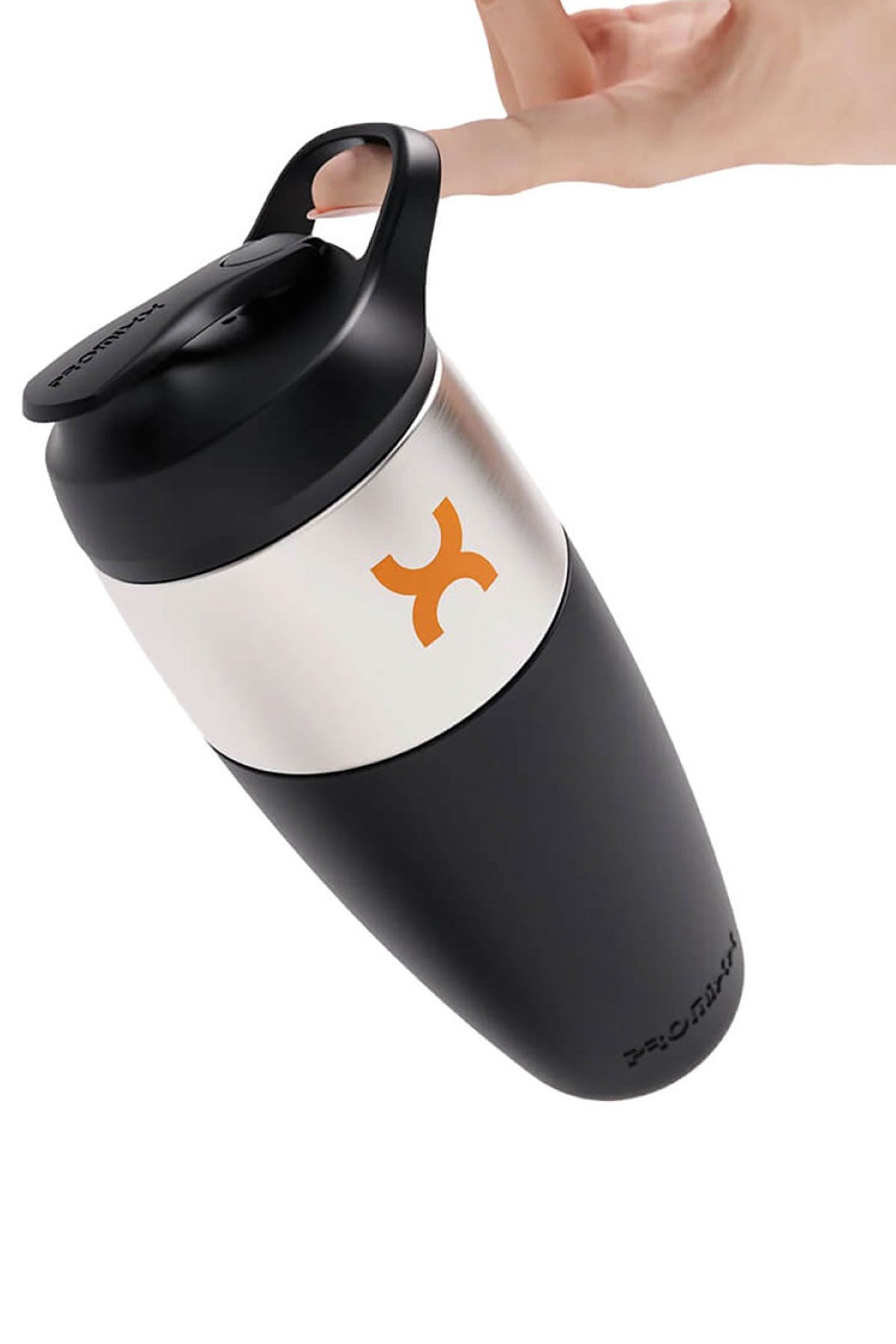 Promixx Pursuit Insulated 32oz Classic Custom Shaker Bottles, Black [Myers Home Buyers]