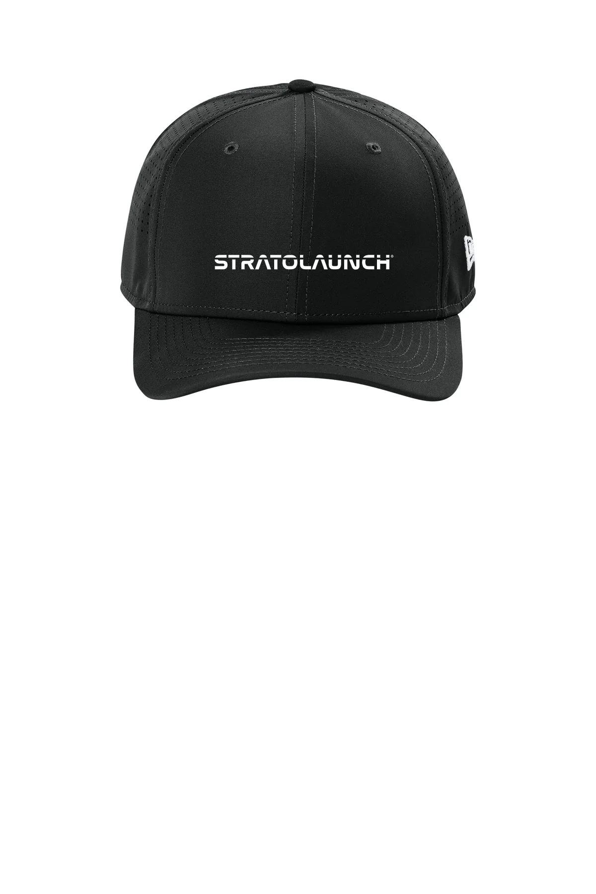 New Era 9SEVENTY Perforated Snapback Custom Caps, Black [Stratolaunch]