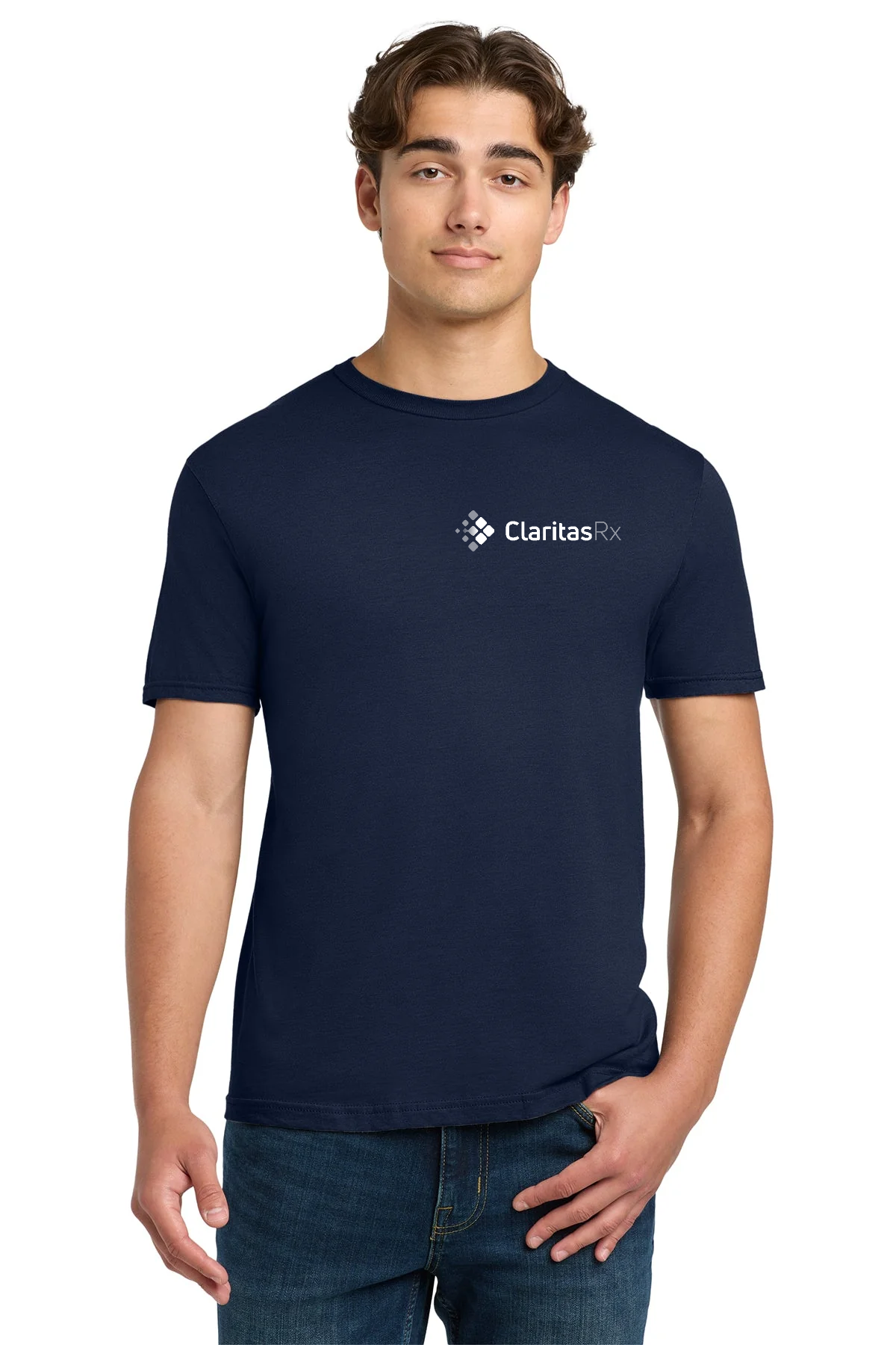 Gildan Softstyle T Shirt Navy [Claritas Rx]