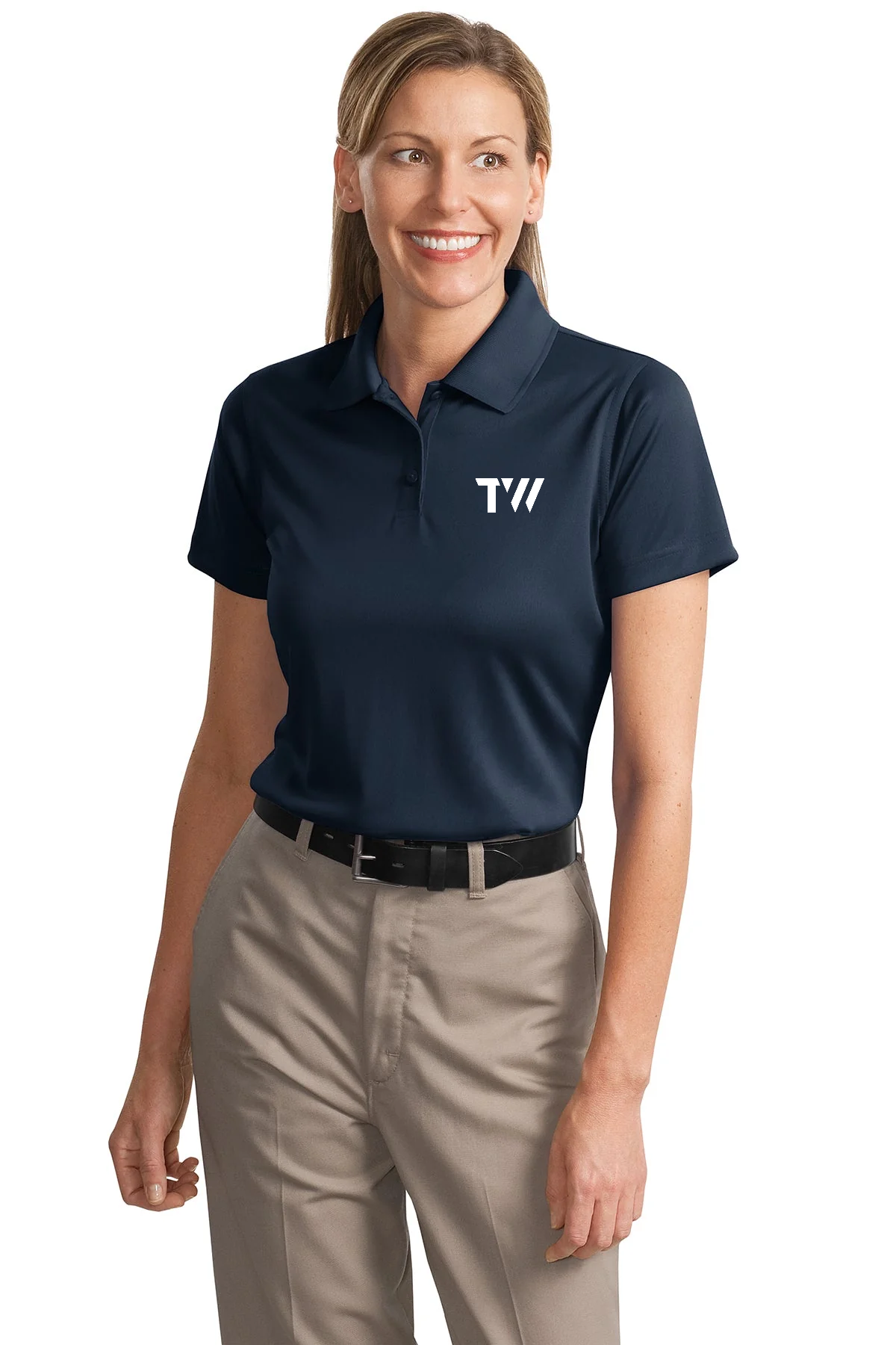 CornerStone Ladies Snag-Proof Polo, Dark Navy [TW Constructors]