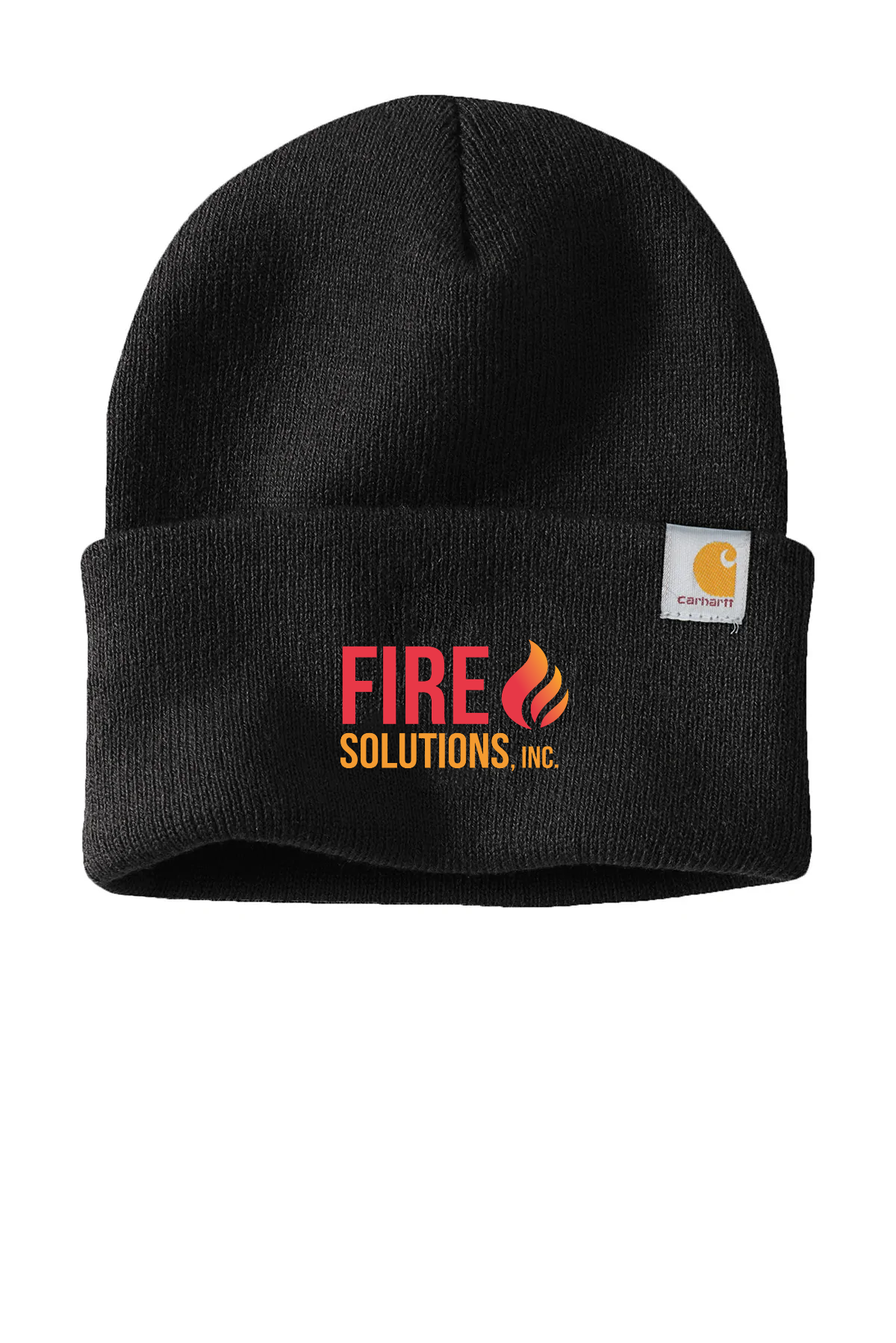 Carhartt Watch Custom Caps, Black [Fire Solutions]