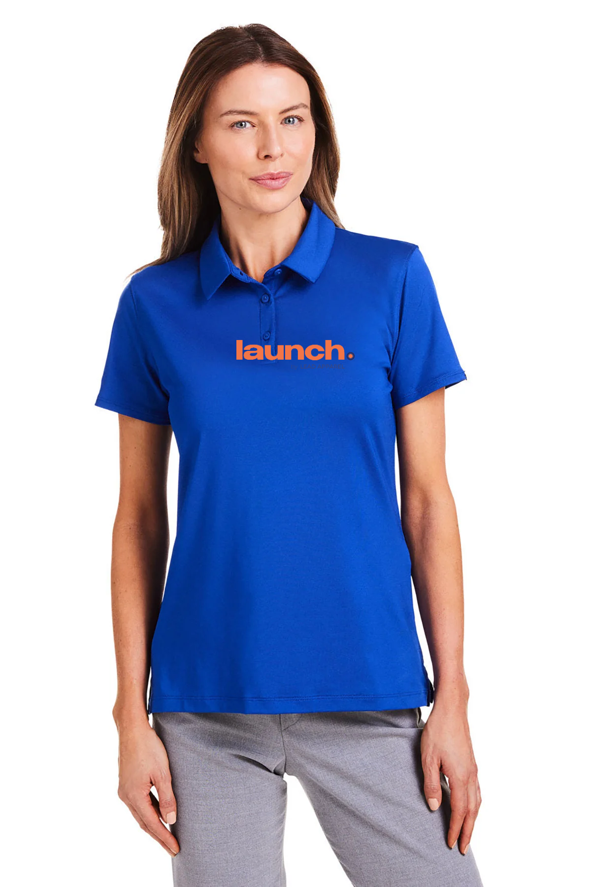 Under Armour Ladies Custom Recycled Polos, Royal [Tetralogicx]