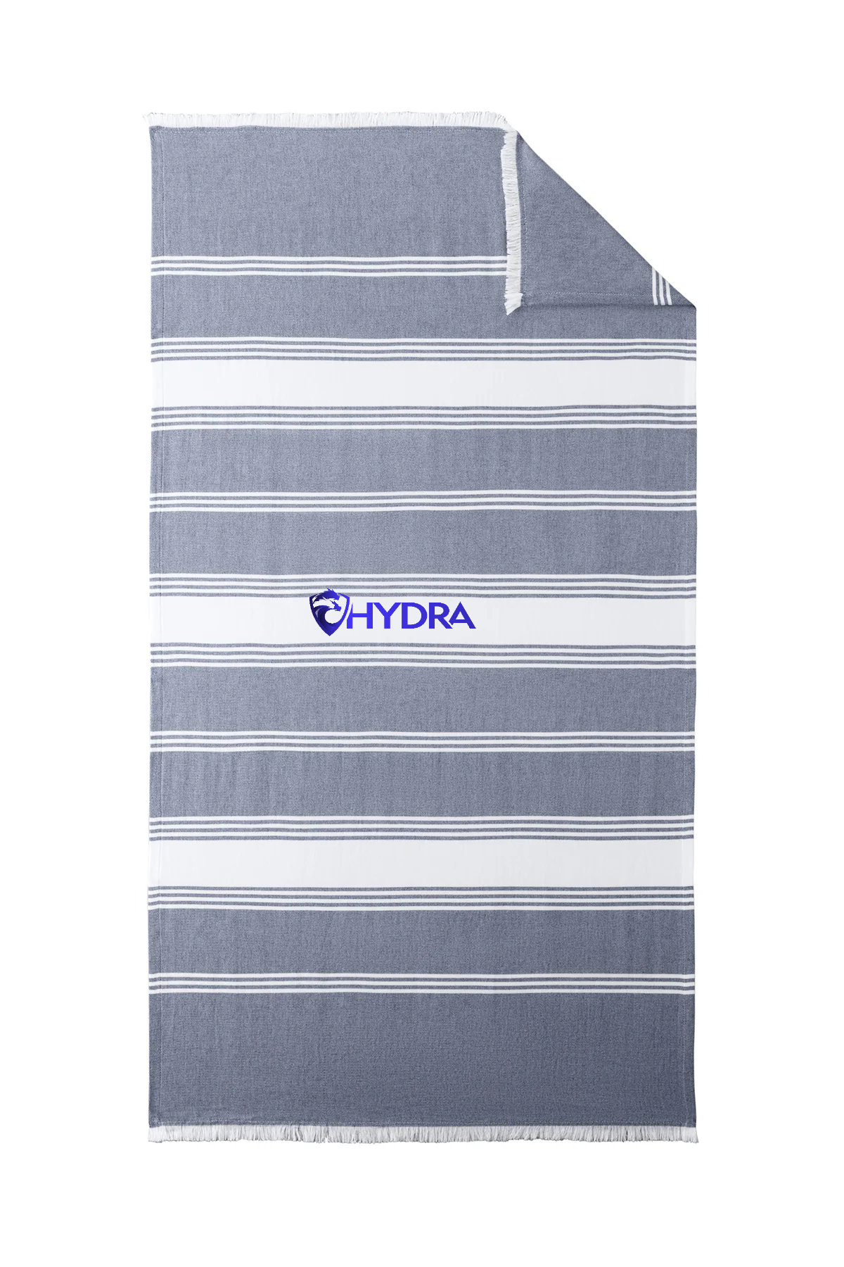 Port Authority Beach Throw, River Blue Navy/ White [Hydra Host]