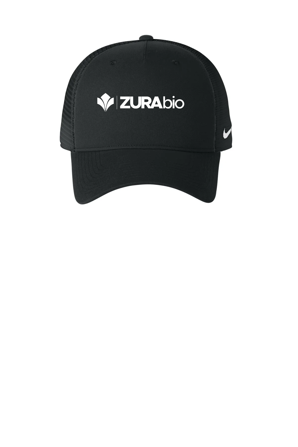 Nike Snapback Mesh Trucker Custom Caps, Black [Zura Bio]