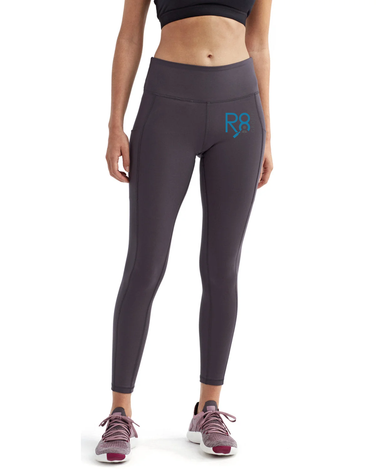 TriDri Ladies Performance Leggings, Charcoal [Real8 Group]
