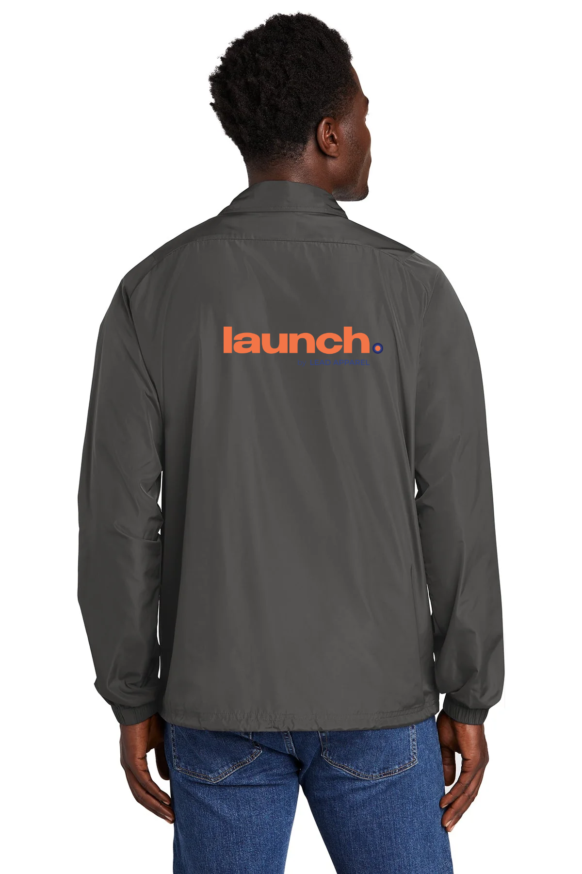 New Era Branded Coach Jackets, Graphite [Tetralogicx]