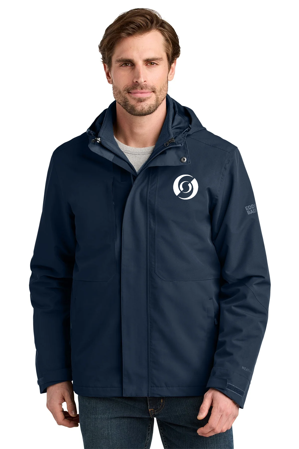 Eddie Bauer WeatherEdge Ridge Custom 3-in-1 Jackets, River Blue Navy [Mechanical Solutions]