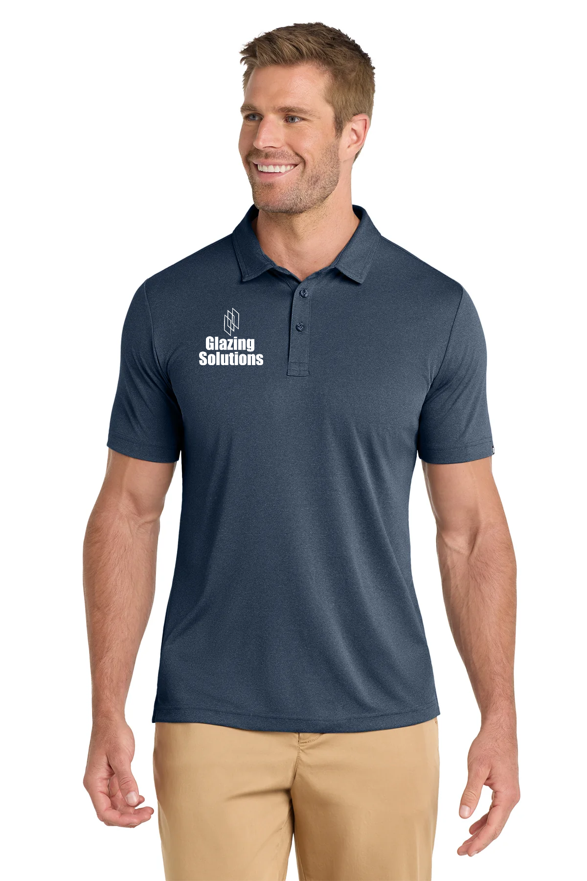 TravisMathew Coto Performance Polo Blue Nights [Glazing Solutions]