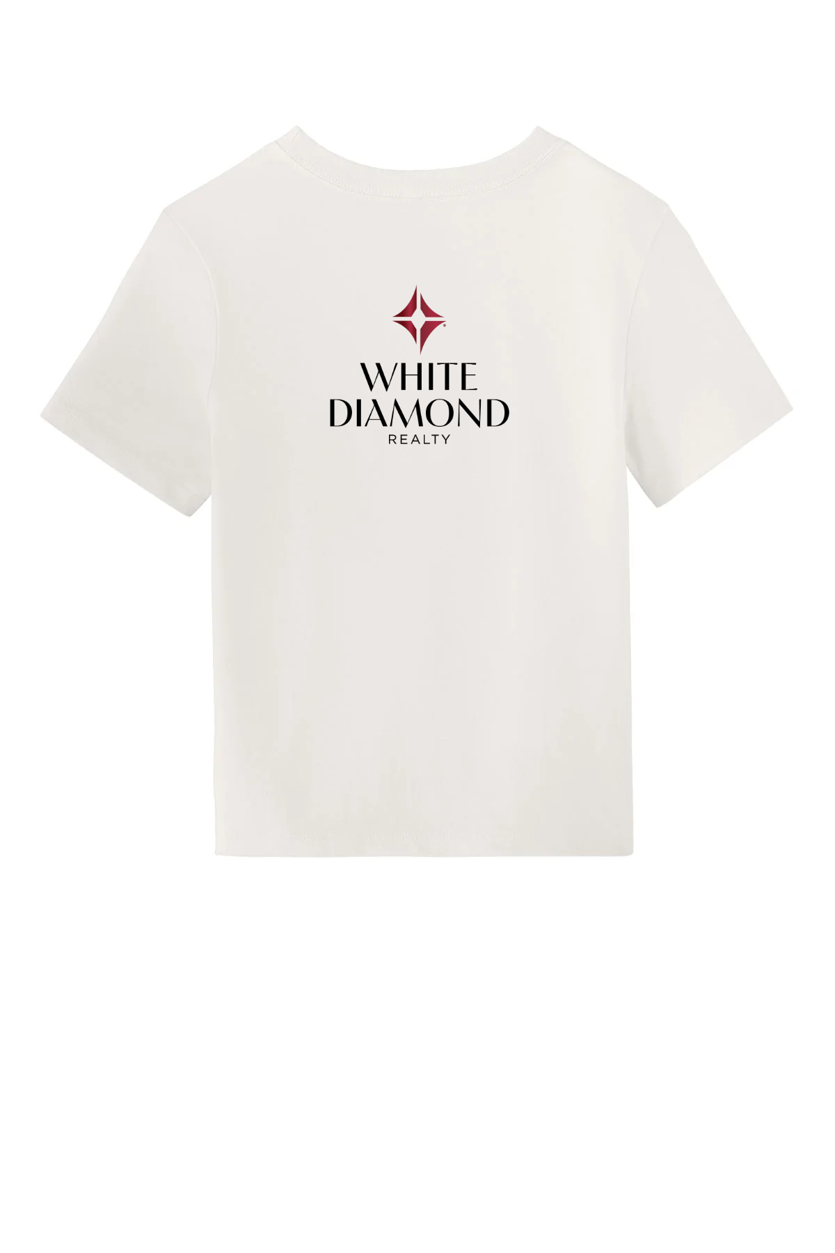 Bella Canvas Womens Heavyweight Custom Tee's, Vintage White [White Diamond Realty]