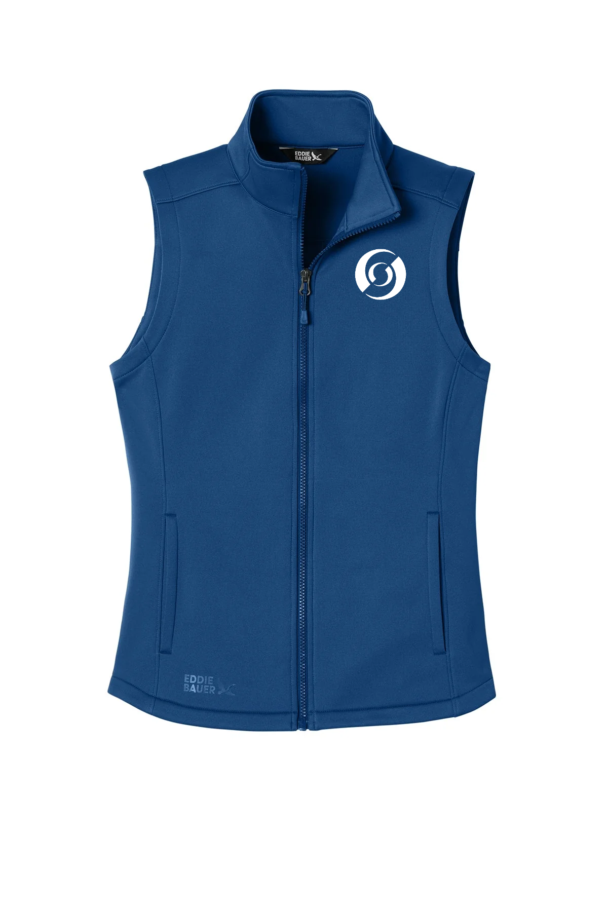 Eddie Bauer Womens Smooth Mid Layer Custom Fleece Vests, Cobalt Blue [Mechanical Solutions]