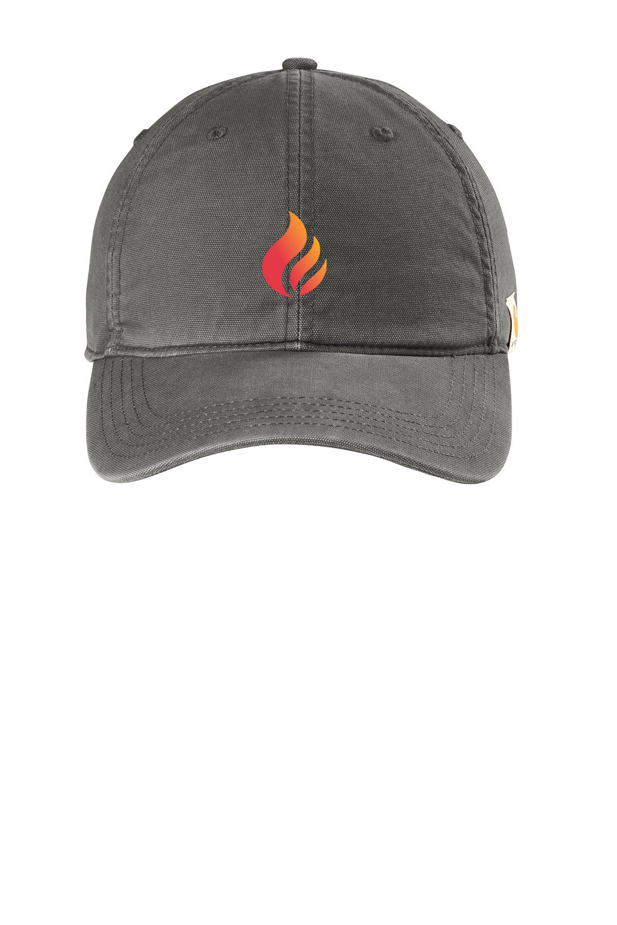 Carhartt Cotton Canvas Custom Caps, Gravel [Fire Solutions]