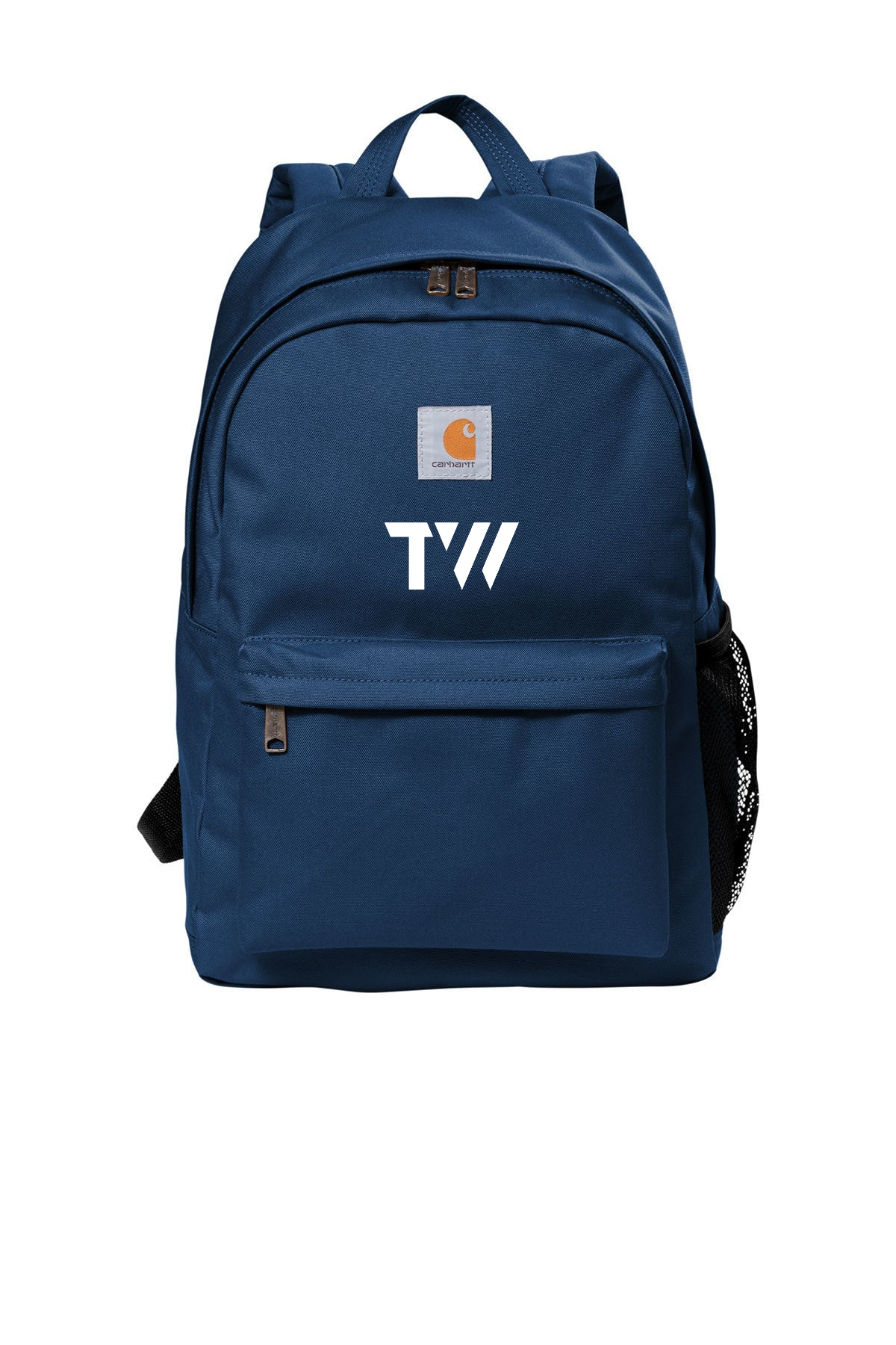Carhartt Canvas Branded Backpacks, Navy [TW Constructors]