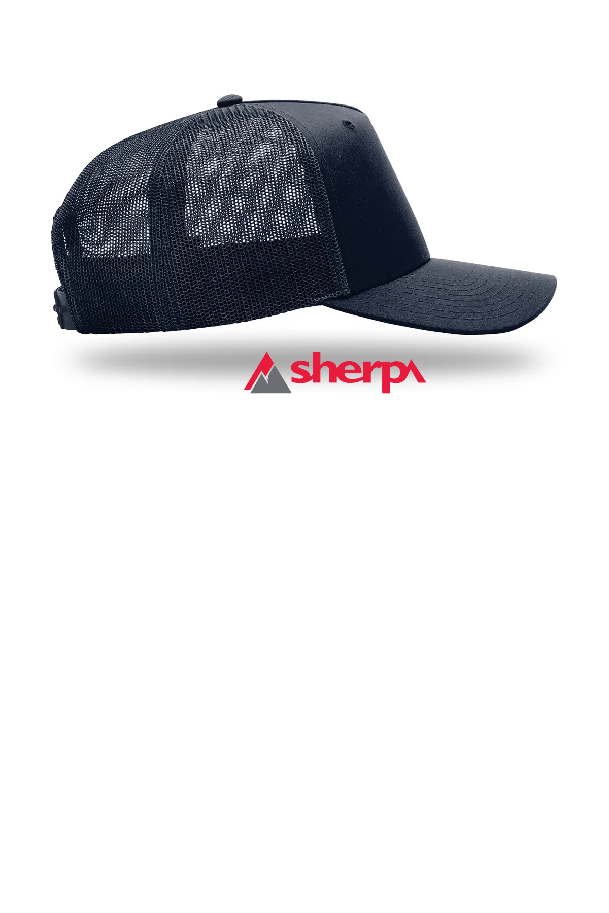 Richardson Five-Panel Champ Custom Trucker, Navy [Sherpa LLC]