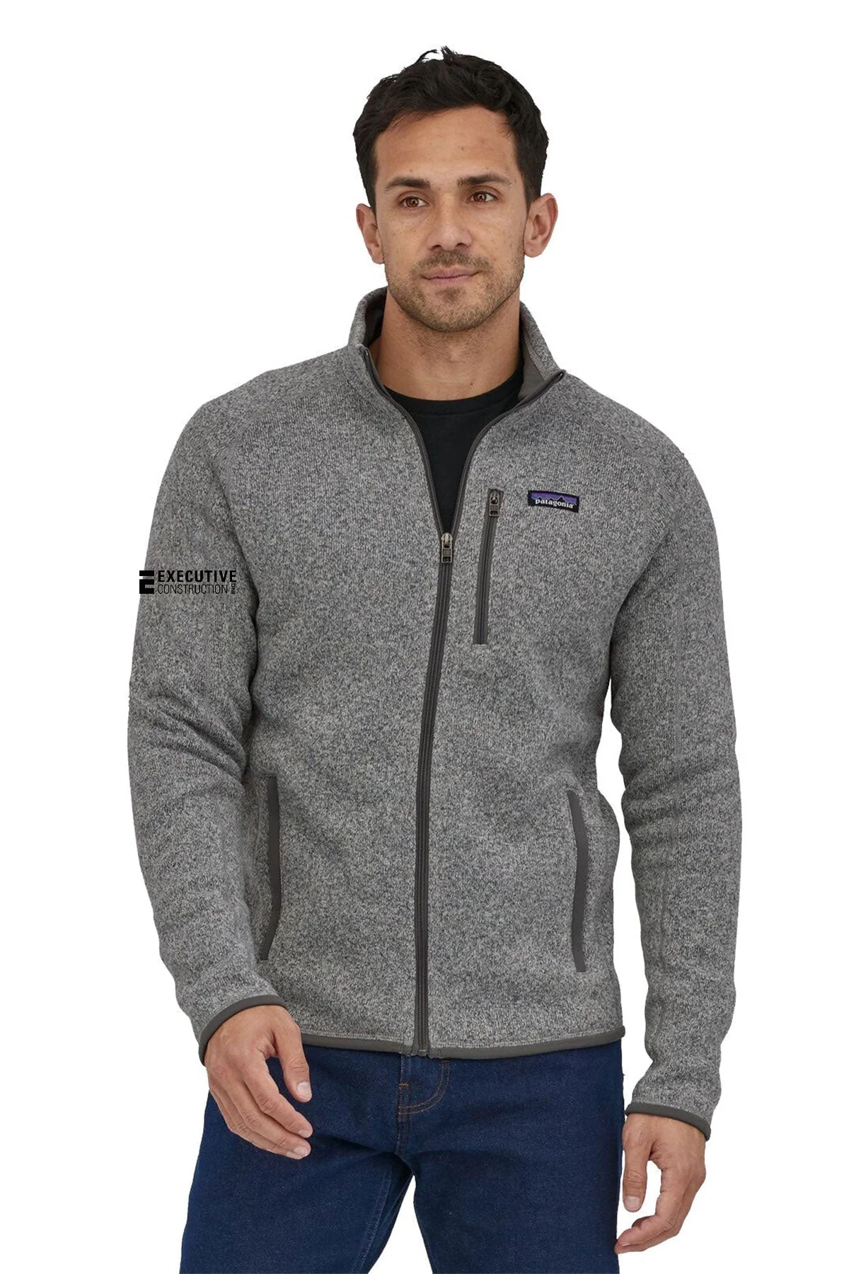 Patagonia Mens Better Sweater Custom Fleece Jackets, Stonewash [Executive Construction]