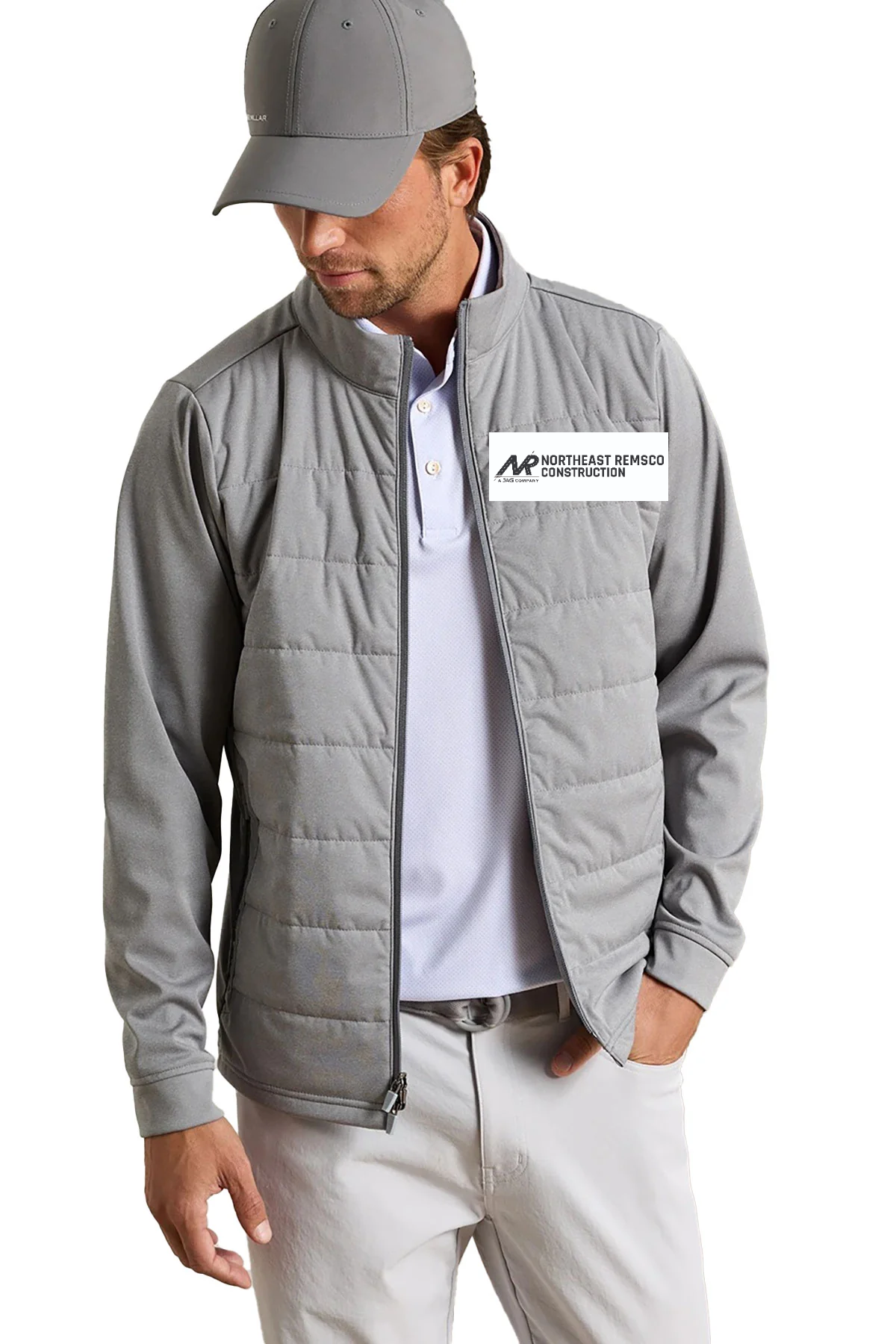 Peter Millar Merge Hybrid Custom Jackets, Oslo Grey [JAG Companies]