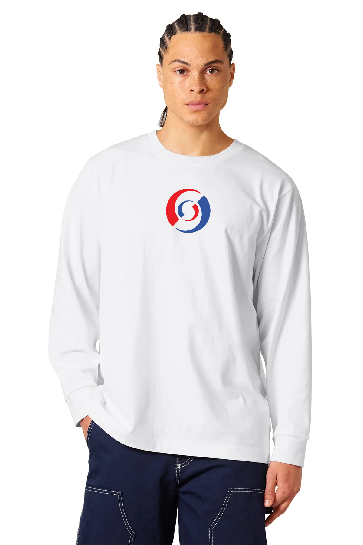 Stanley Stella Unisex Freestyler Heavyweight Long Sleeve Custom Tee's, White [Mechanical Solutions]