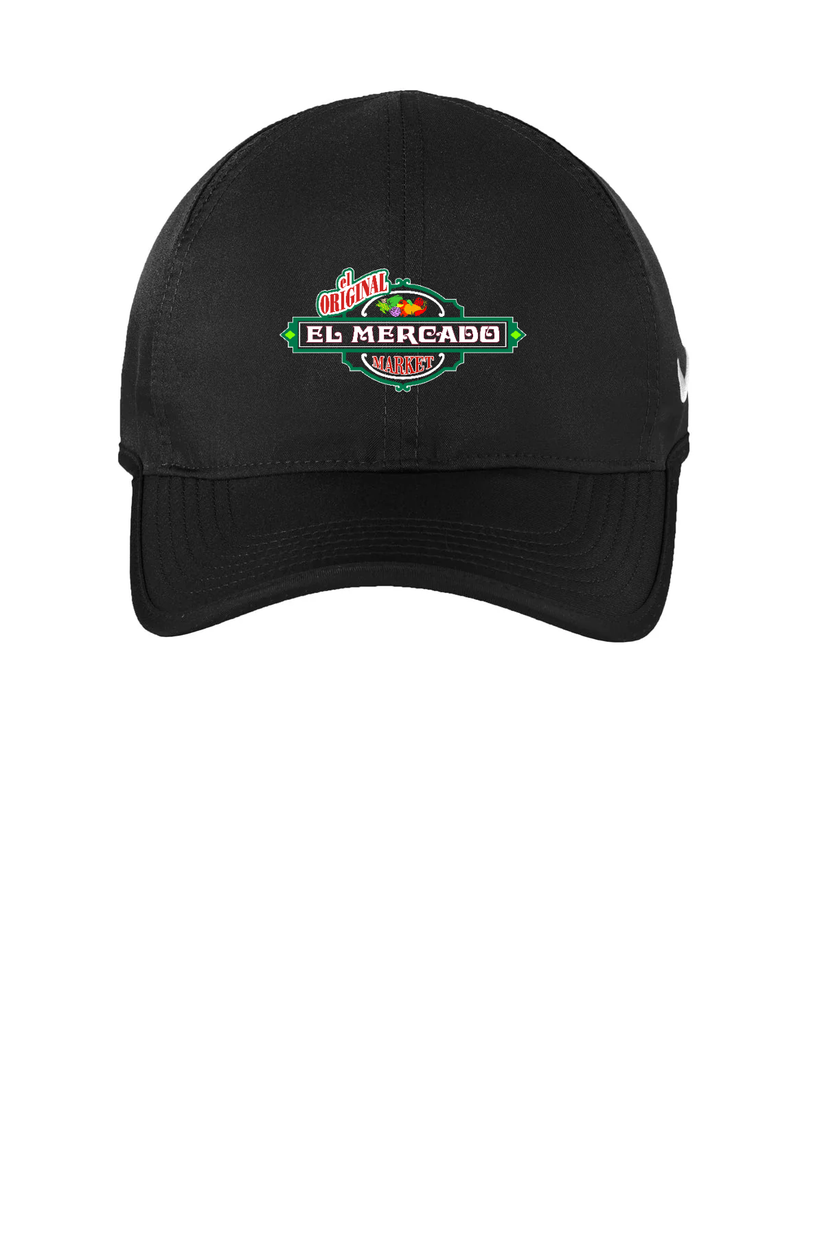 Nike Featherlight Custom Caps, Black [El Mercado Market]
